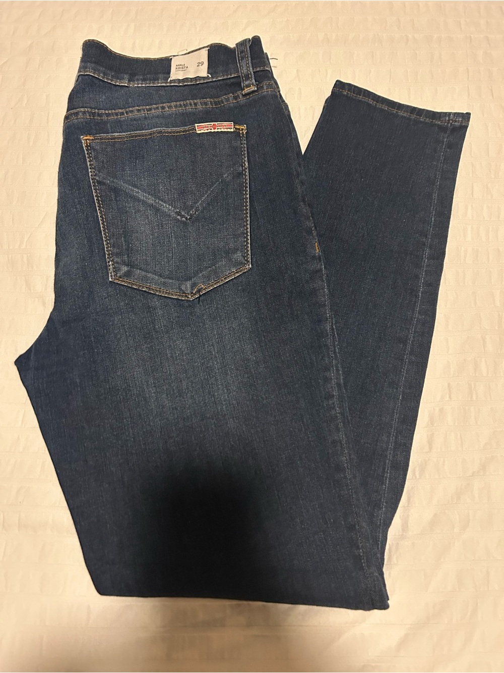 Hudson Jeans Women's Dark Blue Ankle Skinny Jeans - Picture 5 of 6
